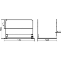 1700x1000mm / 45kg