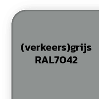 grijs RAL7042 