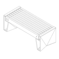 120cm - zonder leuningen
