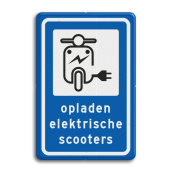 Informatiebord - Oplaadpunt elektrische scooters