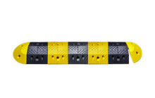 Ralentisseur en caoutchouc 5-10km/h – 70mm hauteur – jaune/noir