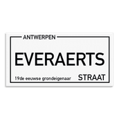 Straatnaambord Antwerpen