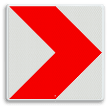 Verkeersbord RVV BB12r