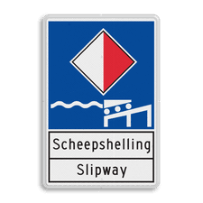 Scheepvaartbord - Informatie scheepshelling