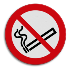 Verbodsbord Roken verboden