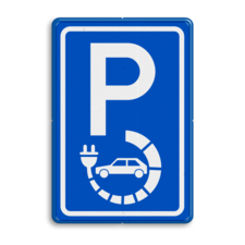 Verkeersbord elektrische auto - België