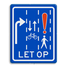 Verkeersbord RVV VR09-14