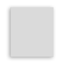 Basisbord met HAAKS omgezette rand - type 3:4 - rondom gepoedercoat