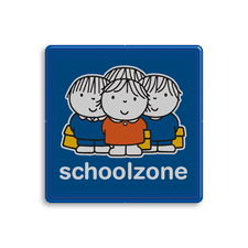 Attentiebord Dick Bruna - schoolzone - LV.AB.G8