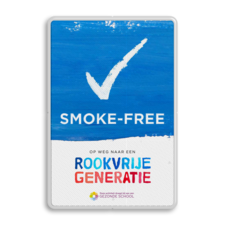 Informatiebord SMOKE-FREE - Op weg naar een Rookvrije generatie