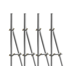 Opstelunit A04 buispaal 3700mm boven maaiveld - compleet