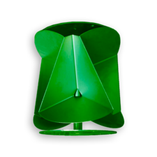 Groene passieve radarreflector SR6 - 360grd.