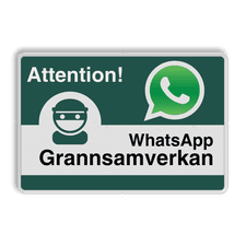 WhatsApp - Sweden - Attention! Grannsamverkan - L209wa