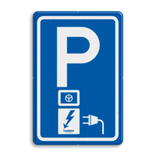 Parkeerbord RVV E08o - oplaadpunt - Lanova