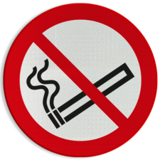 Verbodsbord P002 - Roken verboden