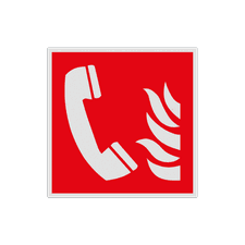 Haaks bord F006 - Telefoon voor brandalarm