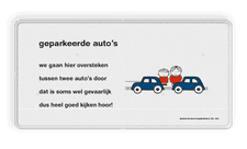 Lesbord Dick Bruna - geparkeerde auto's - LV.LB.B5