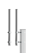 Buispaal Ø76x1000mm parallel aan (licht)mast