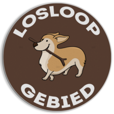 Verkeersbord - Losloopgebied honden