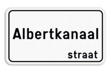 Straatnaambord België 4:2