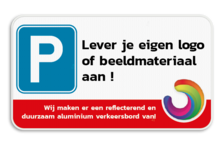 Parkeerplaats bord 4:2- Jouw ontwerp