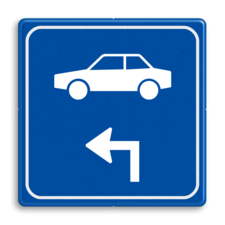 Verkeersbord - Routeverwijzing auto