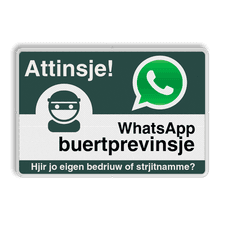 WhatsApp Attinsje buertprevinsje Ynformaasje board 01 - L209wa-f