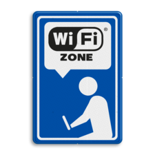 Informatiebord - Wifi-zone