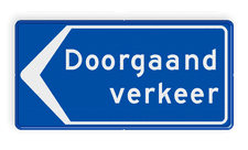 Verkeersbord RVV BB100l