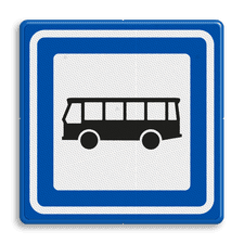 Verkeersbord RVV L03b - Bushalte