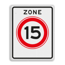 Verkeersbord RVV A0115zb