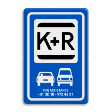 Verkeersbord RVV E12 - Kiss & Ride