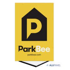 Parkbee parkeerplaats - Alupanel 2mm (vlak) - 2:3