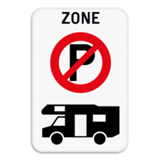 Interdiction de stationnement pour les camping-cars