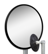 Miroir de sécurité Ø300mm avec support 48-90mm