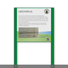 Gemeentegrensportaal met bordpaneel 400x400mm