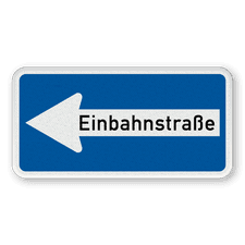 Vorschriftszeichen 220-10 - Einbahnstraße - links