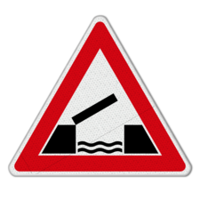 Gefahrzeichen 101-55 - Bewegliche Brücke