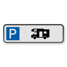 Parkschilder - Parkplatz nur für Wohnmobile