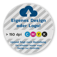 Hinweisschild Runde reflektierend mit eigenes Design