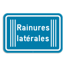 Panneau SB250 - G type III - Rainures latérales