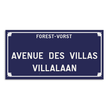 Plaque de rue - Forest - Personnalisable