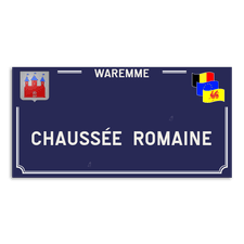 Plaque de rue - Waremme - Personnalisable