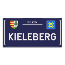 Plaque de rue - Bilzen - Personnalisable