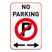 Parkeerverbod - NO PARKING