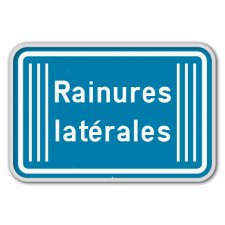 Panneau G2000 - G type III - Rainures latérales