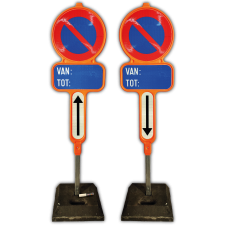 Kit de panneaux d'interdiction de stationnement en PEHD - E1 - NL