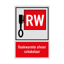 Bord Locatie Rook-/warmteafvoer schakelaar