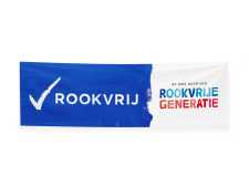 Spandoek Rookvrije Generatie - 2250x700mm