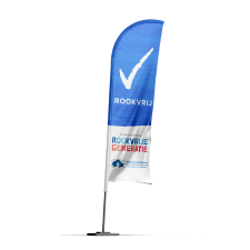 Beachflag 800x2200mm - Rookvrije Generatie